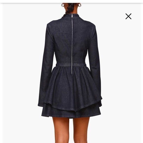 Avec Les Filles Denim dress - Picture 2 of 4